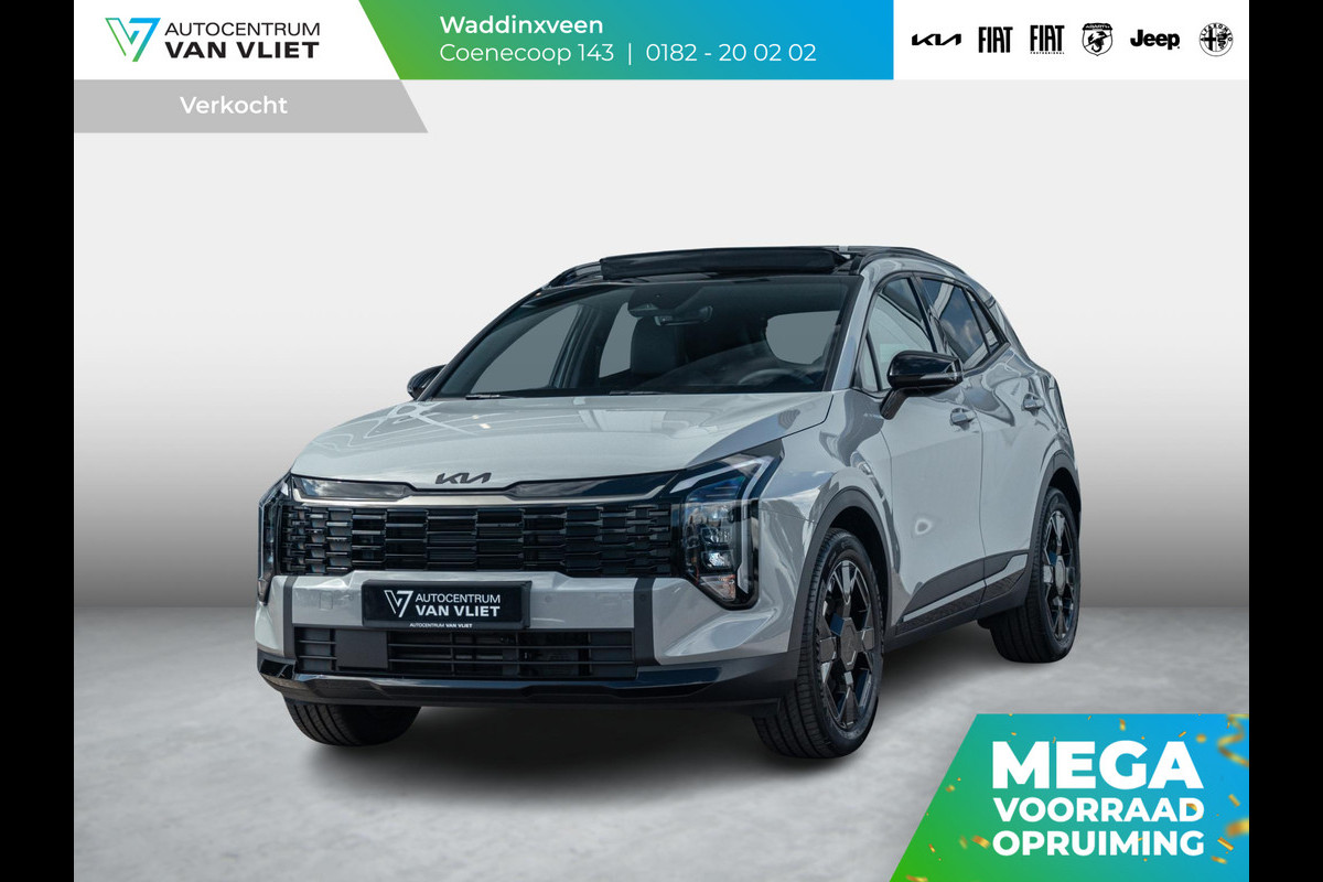 Kia Sportage 1.6 T-GDi Plug-in Hybrid Black Edition Advanced | Actieprijs* | Direct leverbaar | Full Options | o.a. 19"Velgen | Pano dak | Stoelverw. achterbank | Direct leverbaar!