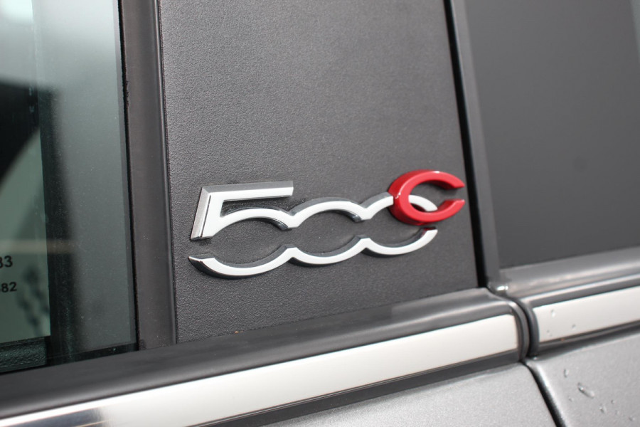 Fiat 500C 1.0 Hybrid Dolcevita Lederen Bekleding Cruise Control Climate Control Parkeersensoren Achter DAB Lichtmetalen Velgen