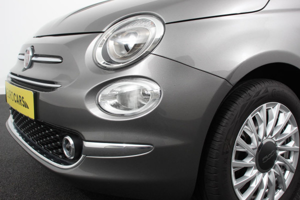Fiat 500C 1.0 Hybrid Dolcevita Lederen Bekleding Cruise Control Climate Control Parkeersensoren Achter DAB Lichtmetalen Velgen