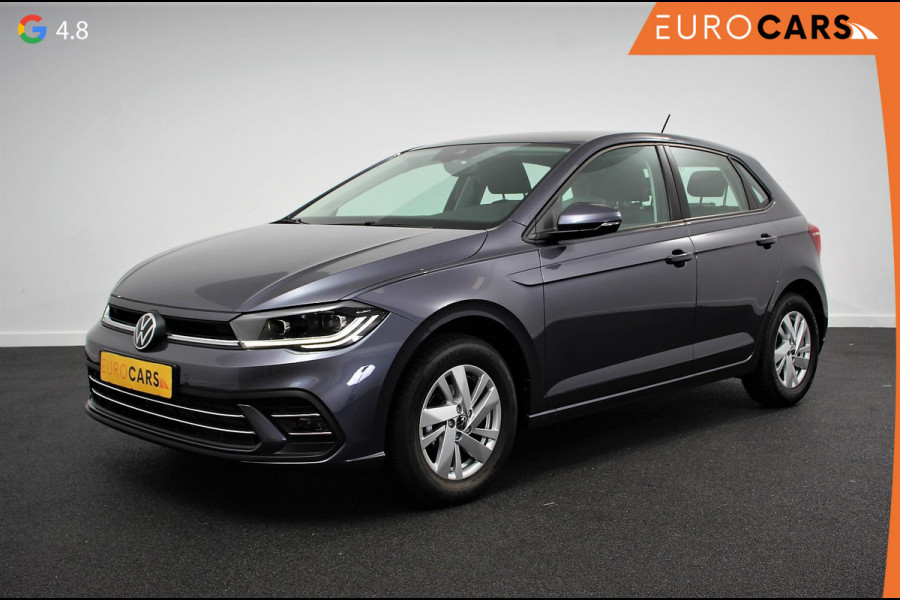 Volkswagen Polo 1.0 TSI DSG Style Navigatie Climate Control Cruise control adaptive Parkeer sensoren Led Dab Lichtmetalen Velgen Digitale Cockpit