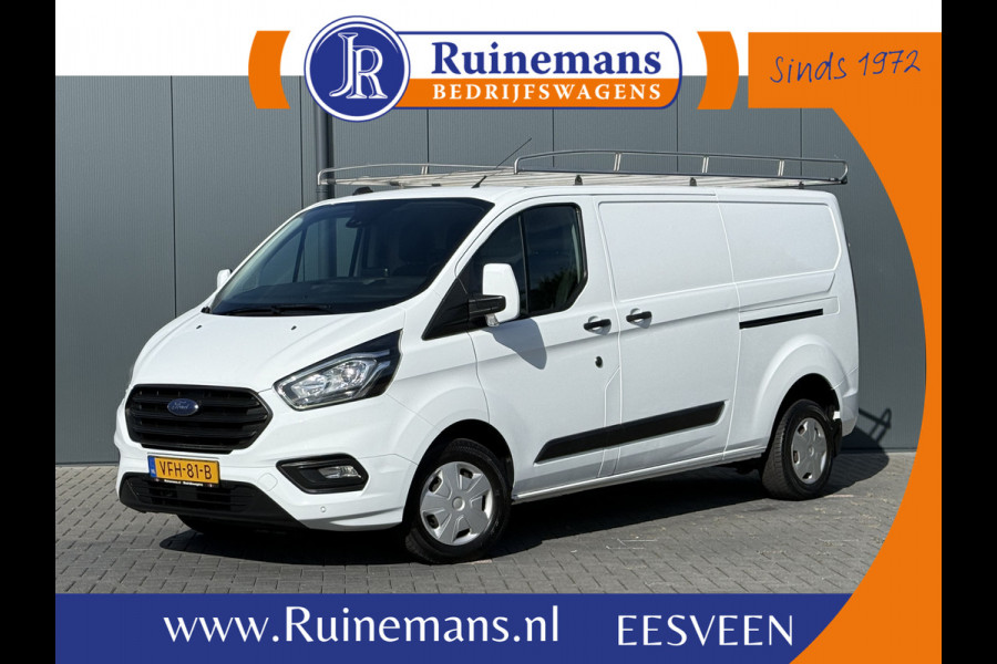 Ford Transit Custom 2.0 TDCI / L2H1 / 2x SCHUIFDEUR / 2.8 TONS TREKHAAK / 1e EIG. / IMPERIAAL / CAMERA / 3-ZITS / BLINDSPOT