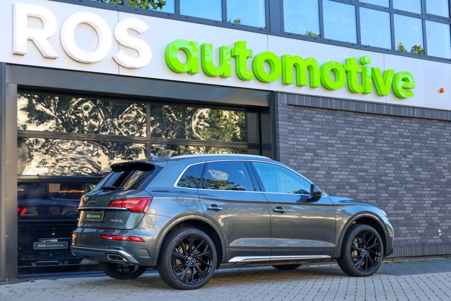 Audi Q5 50 TFSI e S edition | BTW | 21 INCH | LEDER | ELEK.TREKHAAK | SOH 87% | STOELVERWARMING |
