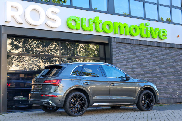 Audi Q5 50 TFSI e S edition | BTW | 21 INCH | LEDER | ELEK.TREKHAAK | SOH 87% | STOELVERWARMING |
