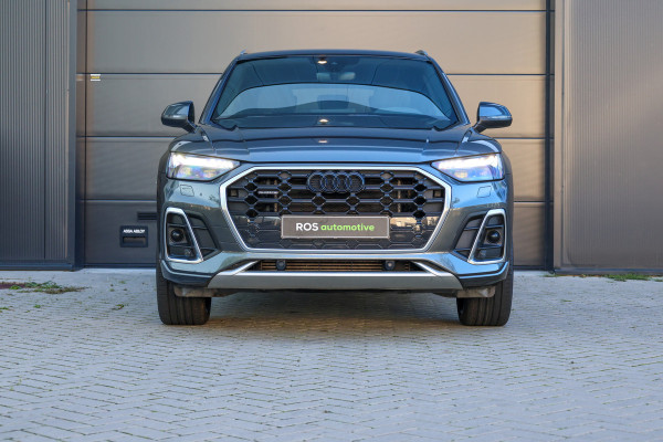 Audi Q5 50 TFSI e S edition | BTW | 21 INCH | LEDER | ELEK.TREKHAAK | SOH 87% | STOELVERWARMING |