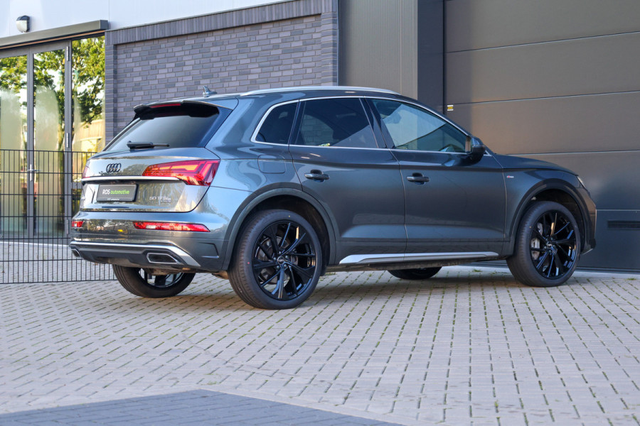 Audi Q5 50 TFSI e S edition | BTW | 21 INCH | LEDER | ELEK.TREKHAAK | SOH 87% | STOELVERWARMING |