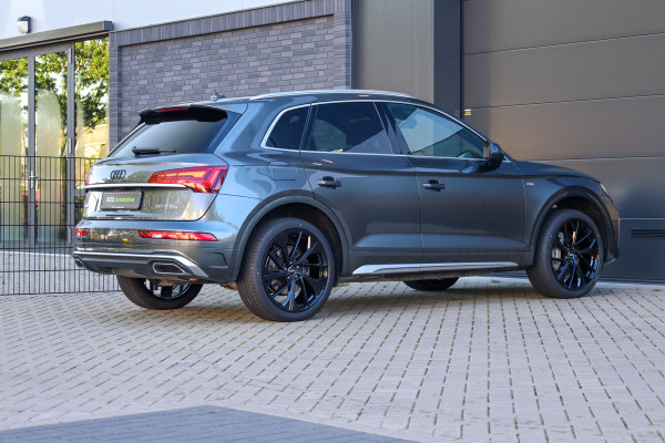 Audi Q5 50 TFSI e S edition | BTW | 21 INCH | LEDER | ELEK.TREKHAAK | SOH 87% | STOELVERWARMING |