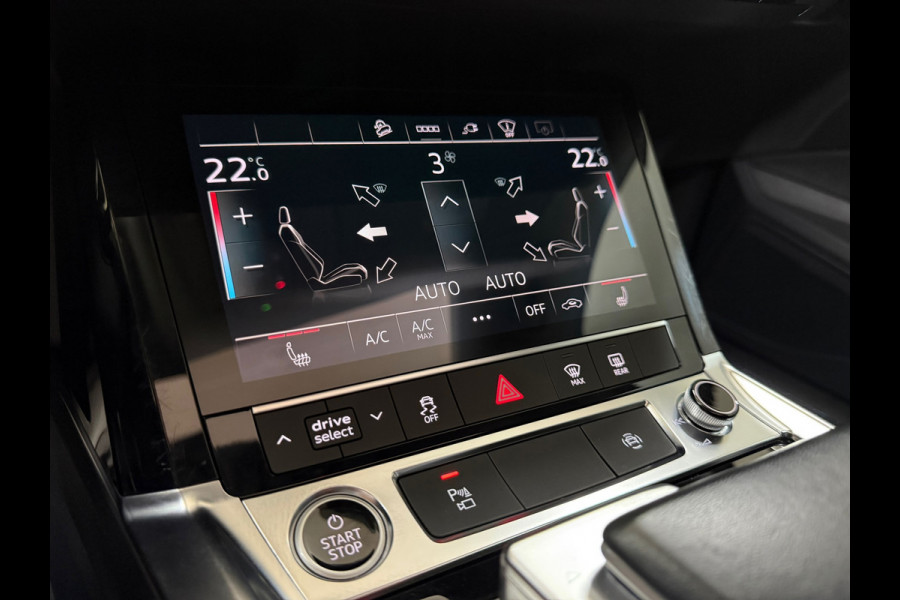 Audi e-tron 55 quattro S Black edition 95 kWh | 408PK | Pano | Ambient | Trekhaak | 21” | Matrix LED | 360° | Luchtvering |