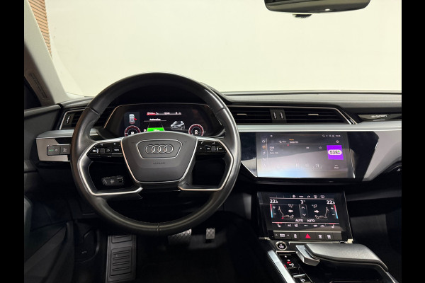 Audi e-tron 55 quattro S Black edition 95 kWh | 408PK | Pano | Ambient | Trekhaak | 21” | Matrix LED | 360° | Luchtvering |