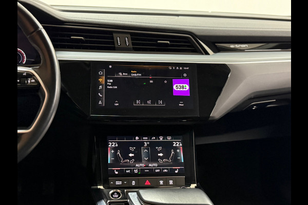 Audi e-tron 55 quattro S Black edition 95 kWh | 408PK | Pano | Ambient | Trekhaak | 21” | Matrix LED | 360° | Luchtvering |