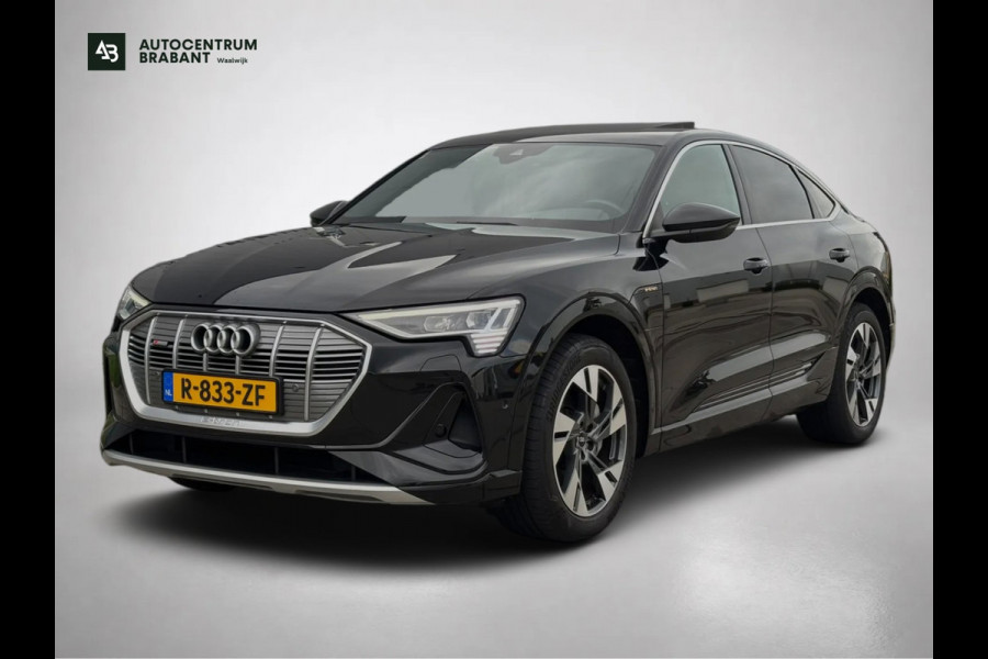 Audi e-tron Sportback 55 quattro S edition 95 kWh (NL-auto,Dealer OndH, Panorama, B&O, Camera, PDC, StoelV, Carplay, Etc)