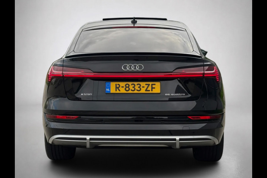 Audi e-tron Sportback 55 quattro S edition 95 kWh (NL-auto,Dealer OndH, Panorama, B&O, Camera, PDC, StoelV, Carplay, Etc)