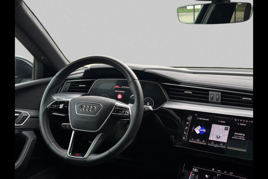 Audi e-tron Sportback 55 quattro S edition 95 kWh (NL-auto,Dealer OndH, Panorama, B&O, Camera, PDC, StoelV, Carplay, Etc)