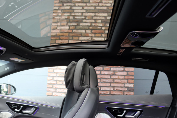 Mercedes-Benz EQS 500 4MATIC AMG Line 108 kWh | Luchtvering | Distronic+ | Hyperscreen | Achterasbesturing | Nekverwarming | Stoelventilatie | Massage | MBUX Tablet | Burmester | Vlakkenverwarming |
