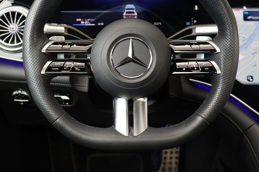 Mercedes-Benz EQS 500 4MATIC AMG Line 108 kWh | Luchtvering | Distronic+ | Hyperscreen | Achterasbesturing | Nekverwarming | Stoelventilatie | Massage | MBUX Tablet | Burmester | Vlakkenverwarming |