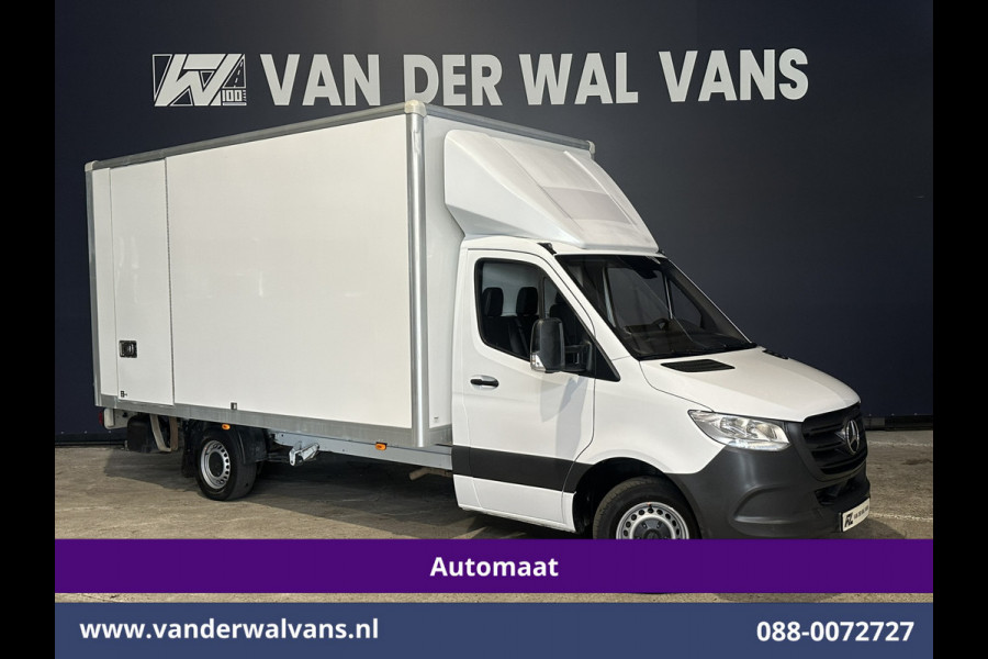 Mercedes-Benz Sprinter 315 CDI 150pk 9G-Tronic Automaat Bakwagen 22m3 KUUB Laadklep Zijdeur Euro6 Airco | LAT om LAT | Leder Bijrijdersbank