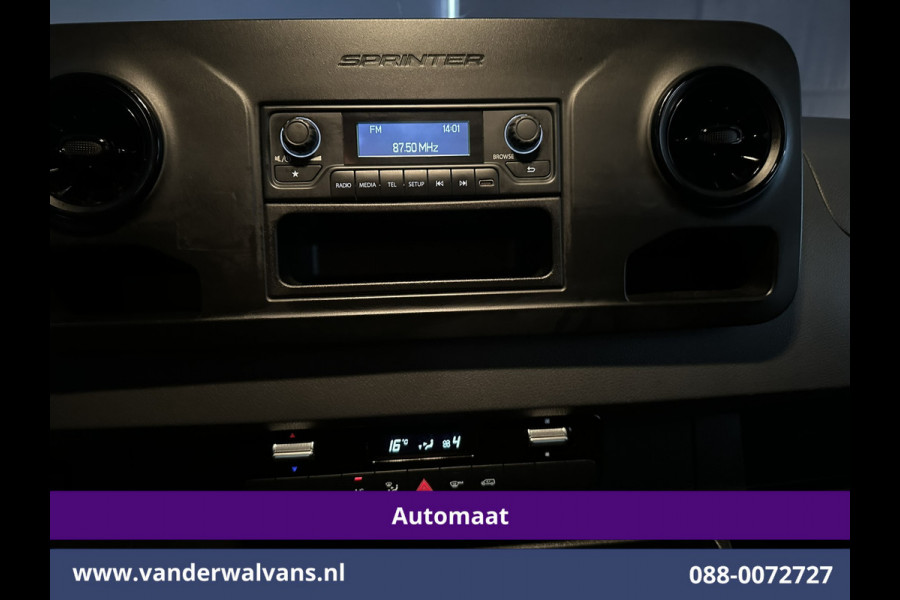 Mercedes-Benz Sprinter 315 CDI 150pk 9G-Tronic Automaat Bakwagen 22m3 KUUB Laadklep Zijdeur Euro6 Airco | LAT om LAT | Leder Bijrijdersbank