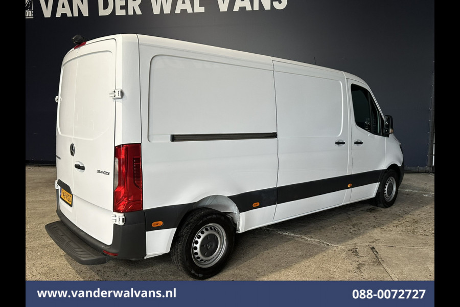 Mercedes-Benz Sprinter 314 CDI 143pk L2H1 Euro6 Airco | Camera | Navigatie | Apple Carplay | Cruisecontrol Android Auto, Chauffeursstoel, Bijrijdersbank