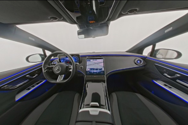 Mercedes-Benz EQE 300 AMG 90 kWh AMG Line | Night Pakket | Panorama Schuif-Kanteldak | Alarm | Sfeerverlichting | Stoelverwarming. Inclusief 24 maanden MB Certified garantie voor Europa.