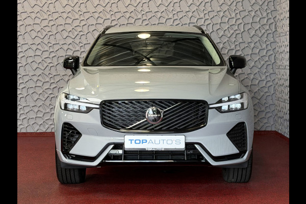 Volvo XC60 2.0 T8 455PK AWD PLUS DARK NIEUWE AUTO HARMAN KARDON 360.CAM STOEL/STUUR VERW LEER vapour grey
