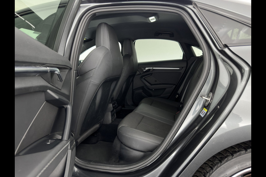 Audi A3 Limousine 35 TFSI S edition (INCL-BTW)  *AUT | 1/2 LEATHER | MATRIX-LED | HEATED-SPORTSEATS | CRUISE | CAMERA | DIGI-COCKPIT | NAVI-FULLMAP | PRIVACY-GLASS | AMBIENT-LIGHT | ECC | PDC | 18''ALU*