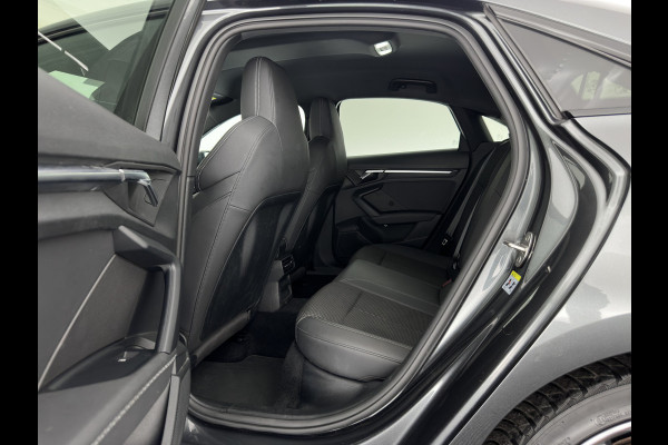 Audi A3 Limousine 35 TFSI S edition (INCL-BTW)  *AUT | 1/2 LEATHER | MATRIX-LED | HEATED-SPORTSEATS | CRUISE | CAMERA | DIGI-COCKPIT | NAVI-FULLMAP | PRIVACY-GLASS | AMBIENT-LIGHT | ECC | PDC | 18''ALU*