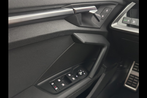 Audi A3 Limousine 35 TFSI S edition (INCL-BTW)  *AUT | 1/2 LEATHER | MATRIX-LED | HEATED-SPORTSEATS | CRUISE | CAMERA | DIGI-COCKPIT | NAVI-FULLMAP | PRIVACY-GLASS | AMBIENT-LIGHT | ECC | PDC | 18''ALU*