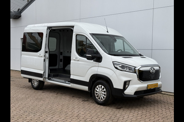 Maxus eDeliver 9 77kWh 204PK Nieuw model! L2H2 Glaspack/Camper 300km WLTP Snelladen LED Carplay Cruise control Camera Airco Parkeersensoren v+a