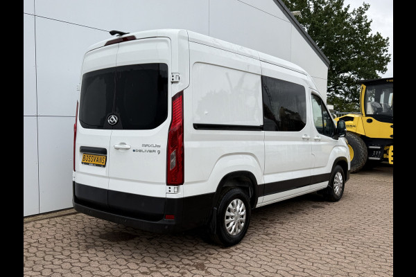 Maxus eDeliver 9 77kWh 204PK Nieuw model! L2H2 Glaspack/Camper 300km WLTP Snelladen LED Carplay Cruise control Camera Airco Parkeersensoren v+a