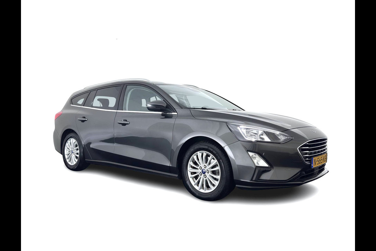 Ford FOCUS Wagon 1.0 EcoBoost Titanium X Business MHEV (INCL-BTW)  Aut. *DIGI-COCKPIT | FULL-LED | KEYLESS | CAMERA | NAVI-FULLMAP | HEATED-SPORTSEATS | DAB+ |  ECC | PDC | TOWBAR | LANE-ASSIST |  16''ALU*