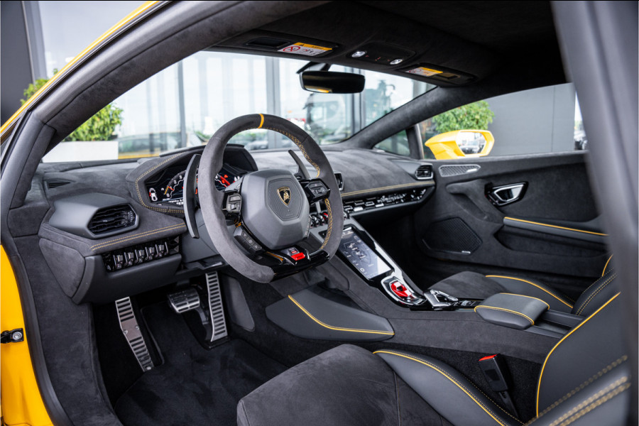 Lamborghini Huracan 5.2 V10 Tecnica RWD - Giallo Inti | Fabrieksgarantie | Dealeronderhouden | Lift | Sensonum