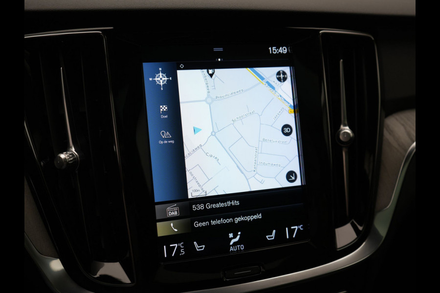 Volvo V60 T6 Recharge AWD Inscription PHEV 340pk Dealer O.H | Trekhaak Af Fabriek | Panodak | Adaptive Cruise | Harman / Kardon | 360 Camera | Lederen Sportstoelen Memory & Verwarmd | Stuurverwarming | Blis | Keyless | Apple Carplay | Virtual | Navigatie | DAB | 19"L.M | Plug In Hybrid