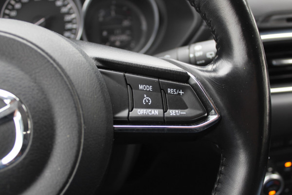 Mazda CX-5 2.0 SkyActiv-G 165 Luxury / Trekhaak / 360Camera / Head-up / Leder / Bose / Keyless / 19'' / Dodehoek / Navigatie / DAB / Stoelventilatie+Verwarming / Cruise Control