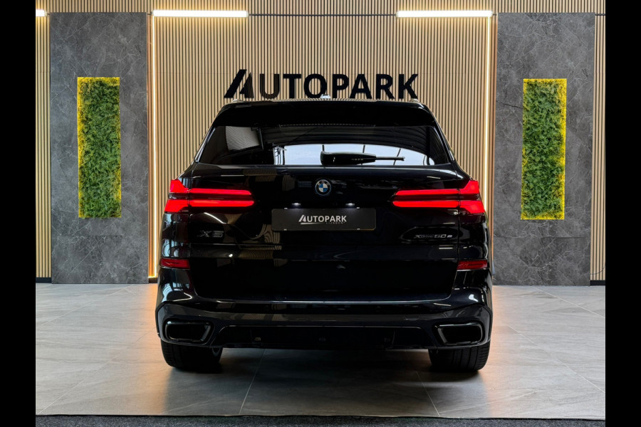 BMW X5 XDrive50e M-SPORT|PANO|H&K|HUD|MEMORY|KEYLESS|FABRIEKSGARANTIE|22INC|489PK|BOMVOL!