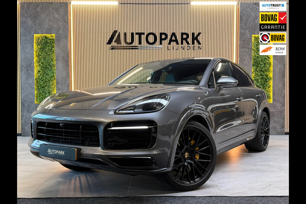 Porsche Cayenne Coupé 3.0 E-Hybrid PANO|BOSE|SOFTCLOSE|SPORTUITLAAT|KEYLESS|360 CAMERA|TREKHAAK|BOSE|22 INCH|90%SOH|BOMVOL!