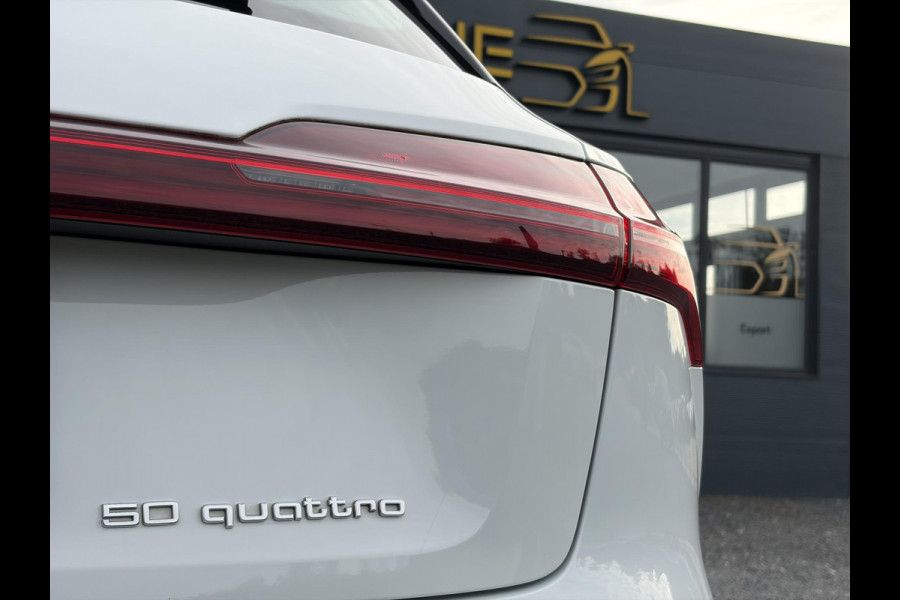 Audi e-tron e-tron 50 quattro Launch edition plus 71 kWh ✓SOH 87.83%✓Pano✓Stolverw✓Keyless✓Leder✓Virtual Cockpit✓Carplay✓Navi✓Clima✓Cruise✓Pdc V+A✓Rijstrooksensor✓19" Lm velgen✓Bj 12-2019✓N.A.P✓Apk tot 10-2027