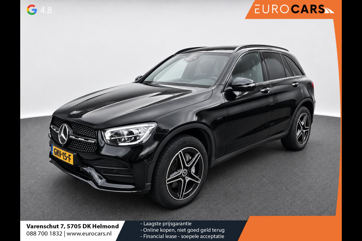 Mercedes-Benz GLC 300e 4MATIC Business Solution AMG Navigatie Apple CarPlay Android Auto 360° camera Parkeerhulp Cruise Control Full Led Stoelverwarming Elektrische achterklep Climate Control Lichtmetalen velgen