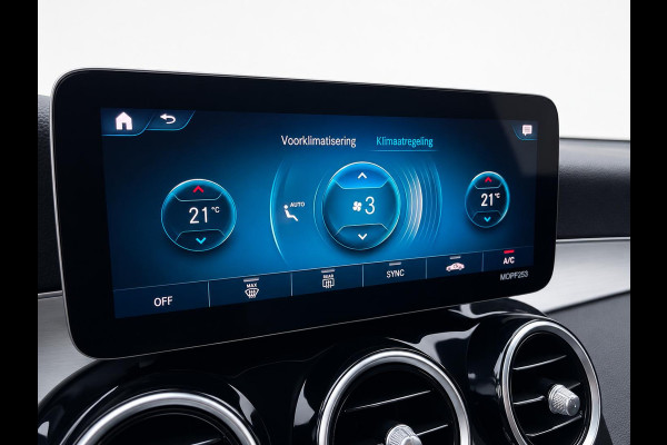 Mercedes-Benz GLC 300e 4MATIC Business Solution AMG Navigatie Apple CarPlay Android Auto 360° camera Parkeerhulp Cruise Control Full Led Stoelverwarming Elektrische achterklep Climate Control Lichtmetalen velgen