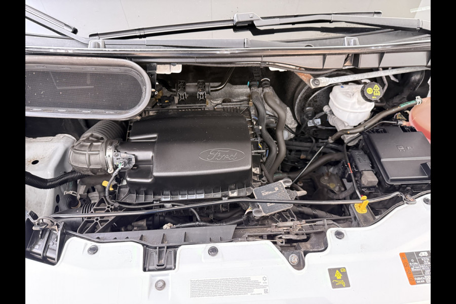 Ford Transit 350 2.0TDCI 130PK Euro 6 L3H2 3-Persoons Camera Stoelverwarming Airco Cruise Control Bluetooth Pdc Voorruit verwarmbaar Wandbetimmering Schuifdeur Wifi Dealeronderhouden