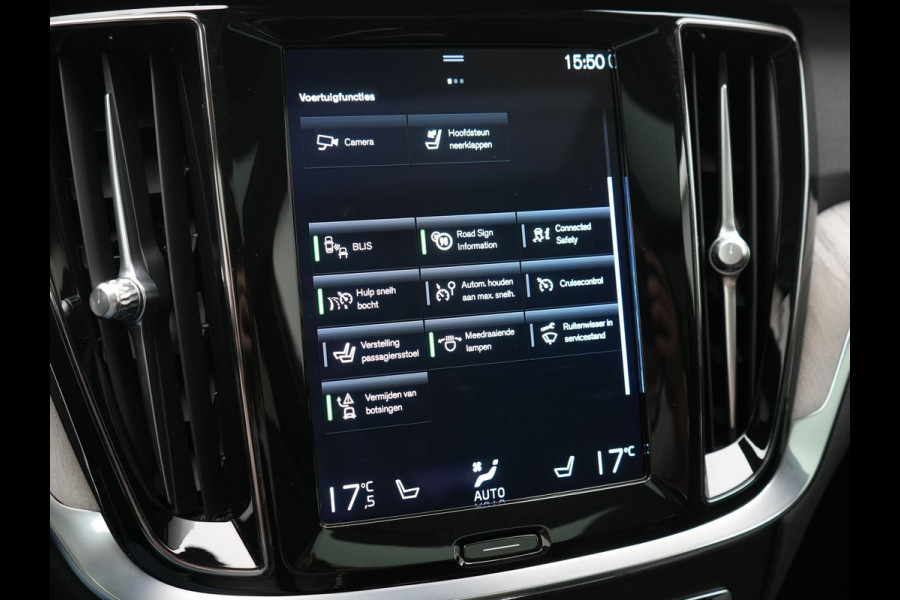 Volvo V60 T6 Recharge AWD Inscription PHEV 340pk Dealer O.H | Trekhaak Af Fabriek | Panodak | Adaptive Cruise | Harman / Kardon | 360 Camera | Lederen Sportstoelen Memory & Verwarmd | Stuurverwarming | Blis | Keyless | Apple Carplay | Virtual | Navigatie | DAB | 19"L.M | Plug In Hybrid