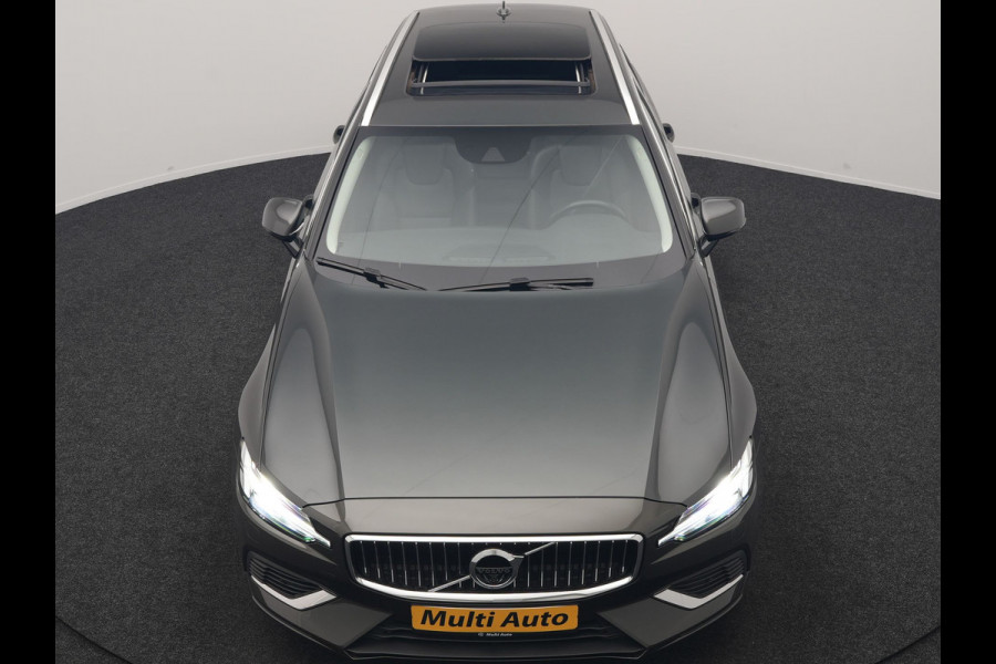 Volvo V60 T6 Recharge AWD Inscription PHEV 340pk Dealer O.H | Trekhaak Af Fabriek | Panodak | Adaptive Cruise | Harman / Kardon | 360 Camera | Lederen Sportstoelen Memory & Verwarmd | Stuurverwarming | Blis | Keyless | Apple Carplay | Virtual | Navigatie | DAB | 19"L.M | Plug In Hybrid