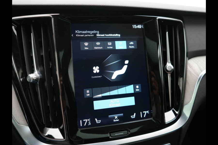 Volvo V60 T6 Recharge AWD Inscription PHEV 340pk Dealer O.H | Trekhaak Af Fabriek | Panodak | Adaptive Cruise | Harman / Kardon | 360 Camera | Lederen Sportstoelen Memory & Verwarmd | Stuurverwarming | Blis | Keyless | Apple Carplay | Virtual | Navigatie | DAB | 19"L.M | Plug In Hybrid