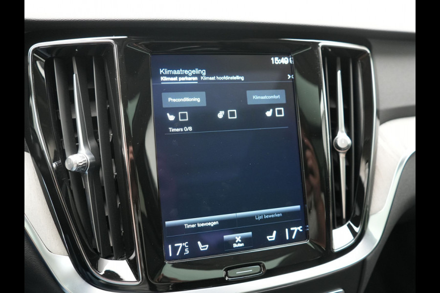 Volvo V60 T6 Recharge AWD Inscription PHEV 340pk Dealer O.H | Trekhaak Af Fabriek | Panodak | Adaptive Cruise | Harman / Kardon | 360 Camera | Lederen Sportstoelen Memory & Verwarmd | Stuurverwarming | Blis | Keyless | Apple Carplay | Virtual | Navigatie | DAB | 19"L.M | Plug In Hybrid