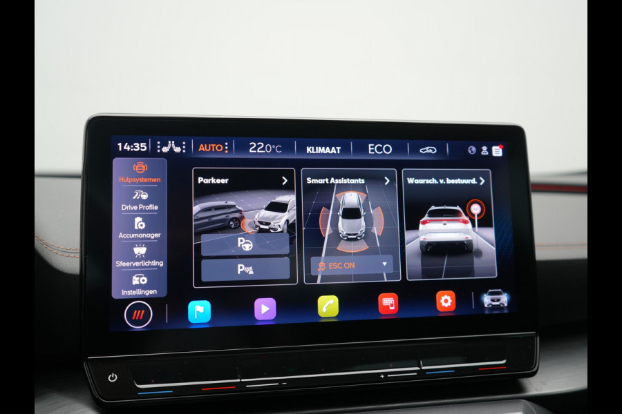 CUPRA Formentor 1.4 e-Hybrid VZ Copper Edition PHEV 245pk Dealer O.H | Panodak | Adaptive Cruise | Camera | Sportstoelen & Stuur Verwarmd | Keyless | Blis | Sfeerverlichting | Apple Carplay | DAB | Navigatie | Virtual | 19"L.M | Plug In Hybrid