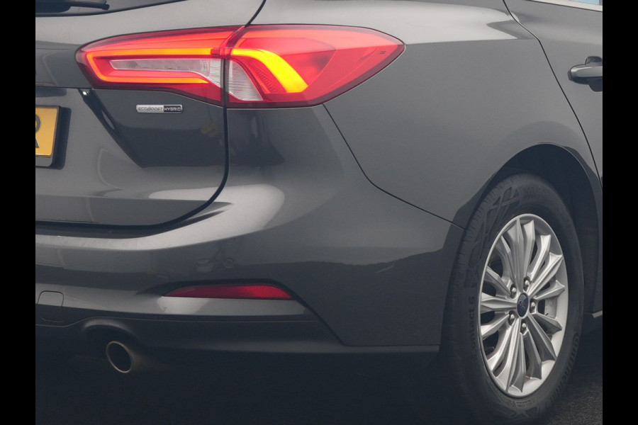 Ford FOCUS Wagon 1.0 EcoBoost Hybrid Titanium Business 125pk | Camera | Apple Carplay | Keyless | Lane Assist | Elektrische Achterklep | Cruise Control | Virtual | Climate Control | Draadloze Telefoonlader | Navigatie | DAB | 16"L.M |