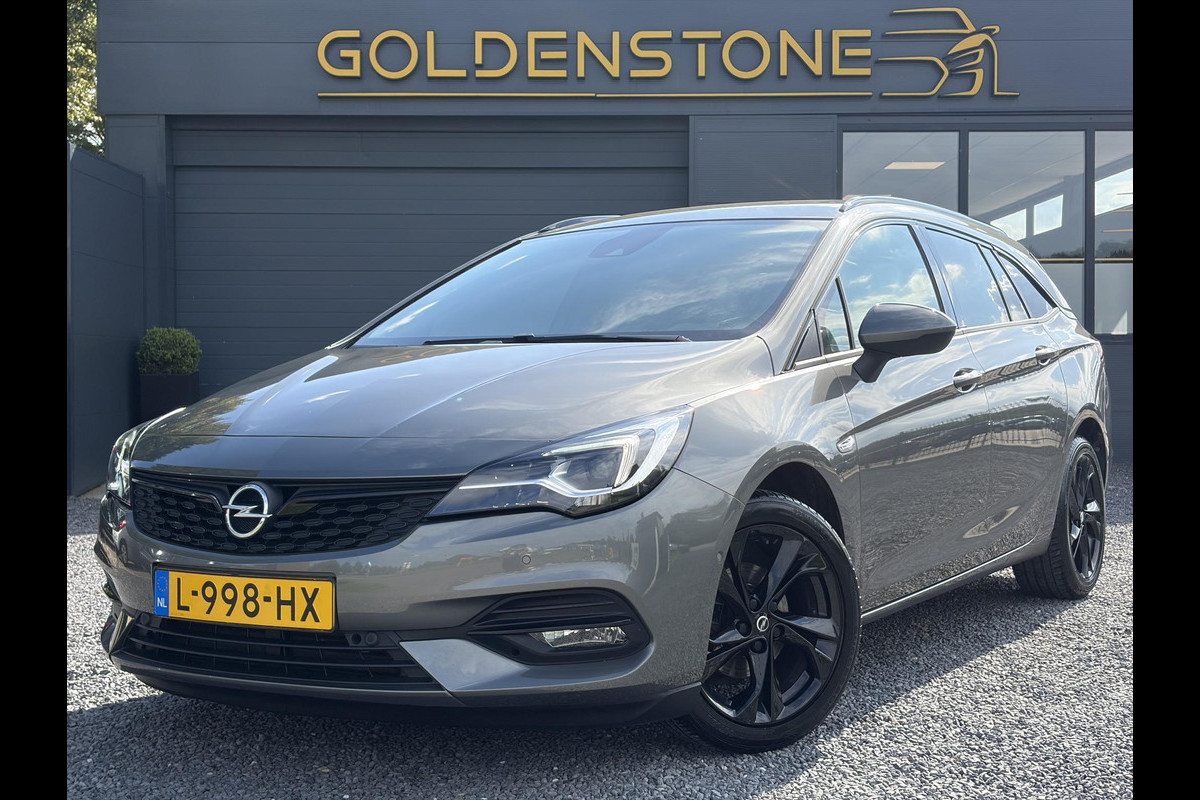 Opel Astra Sports Tourer 1.2 Ultimate ✓146pk✓Carplay✓Camera✓Stoelverw✓Stuurverw✓Keyless✓Pdc V+A✓Alcantara-Leder✓Clima✓Cruise✓6 Bak✓Rijstrooksensor✓Dodehoeksensor✓17''Lm velgen✓N.A.P✓Apk tot 11-2028