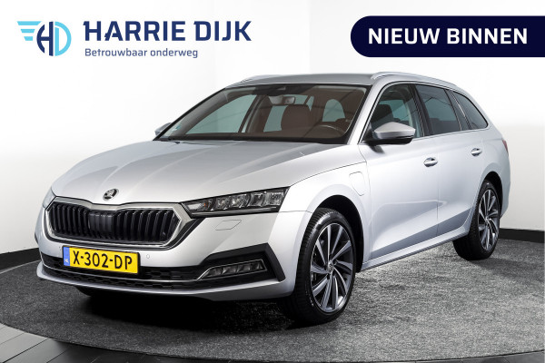 Škoda Octavia Combi 1.4 TSI iV PHEV Business Edition Plus | Org. NL | Afn. Trekhaak | Apple CarPlay | ACC | Navi | Stoel- & Stuurverwarming | PDC V+A | Camera | 18" |