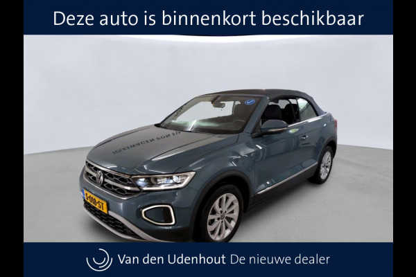 Volkswagen T-Roc Cabrio 1.5 TSI 150pk DSG Style Cabriolet | Stoelverwarming | Camera | Acc | Keyless