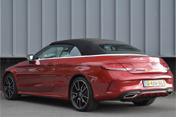 Mercedes-Benz C-Klasse Cabrio 250 AMG Line Premium Plus | Nekverwarming | Camera | Stoelverwarming
