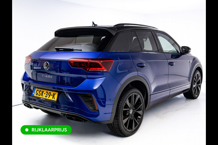 Volkswagen T-Roc 1.5 TSI R-Line Black Style | Panoramadak | Camera | Afn Trekhaak | IQ-Light | Beats audio | Travel assist | Stoel- & stuurverwarming, Apple Carplay/Android auto, Camera, Afn. trekhaak, Elec. klep