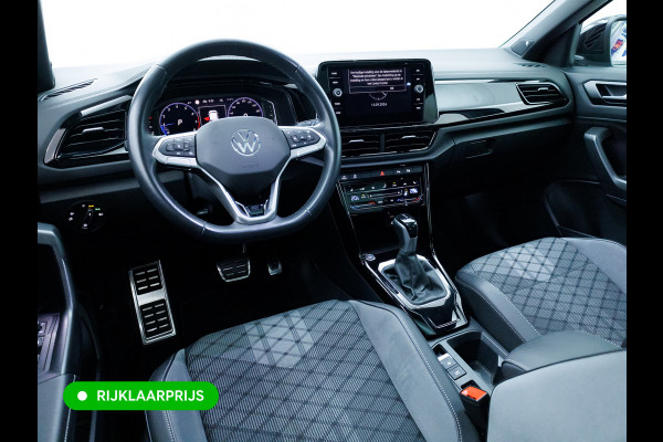 Volkswagen T-Roc 1.5 TSI R-Line Black Style | Panoramadak | Camera | Afn Trekhaak | IQ-Light | Beats audio | Travel assist | Stoel- & stuurverwarming, Apple Carplay/Android auto, Camera, Afn. trekhaak, Elec. klep